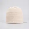 Gorro de Cachemir de Alta Gama para Mujer Otoño Invierno Cálido Anti-frío Gorro para la Cabeza Tejido Informal Holgado Gorro para Ciclismo al Aire Libre Clima Frío