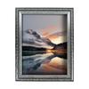 Moldura de foto PS criativa direta da fábrica, estudo, madeira maciça, decoração de mesa para quarto, porta-retrato simples, decoração moderna, moldura de foto