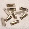 Rhinestones de Vidrio Rectangulares de Cristal K9 de Alta Calidad Cosidos a Mano con Base Plana y Doble Agujero para Vestidos de Bricolaje, Vestidos de Novia y Accesorios de Ropa