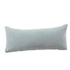 Cojín de respaldo de chenilla color crema nórdico almohada de sofá cojín para sala de estar funda de almohada cojín lumbar rectangular gran abrazo
