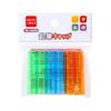 Sanqu Color Caramelo Arcoíris Transparente Protector de Punta de Lápiz Cubierta Protectora para Bolígrafo Papelería para Estudiantes de Primaria Extensor Bolígrafo de Gel