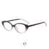 Nuevas Gafas Graduadas Retro Negras de Montura Pequeña Estilo Ojo de Gato para Mujer, Monturas de Gafas de Alta Gama de Moda Tr para Caras Redondas y Looks Naturales