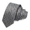 Bestseller transfronterizo, corbata estrecha para hombre de 6 cm, corbata de rayas casual, corbata para hombre hecha a medida, al por mayor en stock, muestra disponible en 7 días