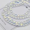 Trébol de cuatro hojas de la suerte Corazón Estrella Mariposa Colgante de cristal liso DIY Pulsera Collar Accesorios para colgar en el coche