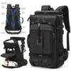 Mochila nueva de capacidad extragrande para hombre, mochila expandible para llevar en mano en viajes al aire libre, bolsa de equipaje grande de 80 litros para viajar
