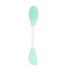 Cepillo de Silicona Facial de Doble Cabeza al por Mayor Cepillo de Maquillaje para Limpieza Facial Masaje Aplicación de Mascarilla de Barro Cepillo Limpiador