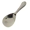 Mango de Madera Acero Inoxidable Cuchara para Arroz Antiadherente Pala para Arroz Doméstica Vertical Mango de Madera Cuchara Doméstica para Olla Arrocera