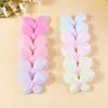 Parches Decorativos de Mariposa de Colores Macaron, Accesorios DIY con Brillo Soñador, Materiales de Decoración Hechos a Mano, Accesorios para el Cabello, Accesorios para Zapatos y Bolsos