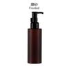 Botella Cilíndrica Transparente en Stock para Bomba de Aceite Esencial, Botella Dispensadora Cosmética, Plástico de 200 ml, Botella con Bomba de Loción de 100 ml