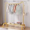 Varal Simples de Chão Vertical para Roupas Quarto Varanda Casa Varal Dormitório Armazenamento Dobrável Cabideiro