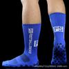 Copyright Fs Calcetines de Fútbol Ventosa Redonda de Silicona Calcetines de Fútbol Antideslizantes Calcetines Profesionales para Competición y Entrenamiento
