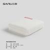 Toalla Sanli al por mayor de algodón puro absorbente, gruesa, para baño, blanca, ideal para el hogar, para hombres y mujeres, ideal como regalo para hoteles, salones de belleza y peluquerías.