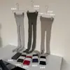 Leggings de lã fina de 240 agulhas para início de outono, anti-puxões, anti-bolinhas, não laceiam, modelam e valorizam as pernas