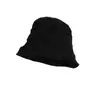 Chapéu de Pescador Retro Japonês Chapéu Plissado de Veludo Cotelê para Mulheres com Grande Circunferência da Cabeça, Chapéu Balde Emagrecedor, Chapéu Cloche Versátil da Moda