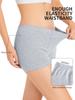 Leggings Antiexposición para Mujer Transfronterizos, Calzoncillos tipo bóxer, Ropa Interior de Algodón Puro, Shorts de Seguridad, Doble Uso Fábrica Personalizada Estilo Delgado