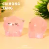 Resina DIY Desenho Animado 3D Figura Mágica Abby Decoração de Carro Chaveiro Pingente Caixa Surpresa Atacado Pequenos Acessórios