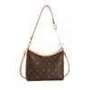Bolso de Axila Guti Kou Bolso de Hombro para Mujer Nueva Moda Gran Capacidad Monograma de Alta Gama Bolso Cruzado para Viaje