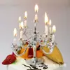 Candelabros Velas para Pastel de Cumpleaños Números de Boda Suministros de Plástico para Bodas Velas al por Mayor Flores de Llama para Celebraciones