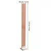 1.3X130mm Pavio de Madeira Reto para Vela Pavio de Vela Aromática DIY com Base Cera de Soja Cera de Areia Cera de Madeira