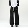Pantalones rectos casuales de moda para todo tipo de primavera y otoño para hombre, estilo Hong Kong, modernos y holgados, pantalones deportivos de pierna ancha y elegantes de Ruan a la moda.