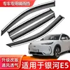 Escudo de Lluvia para Coche Adecuado para Galaxy E5 Escudo de Lluvia Geely Galaxy E5 Visera de Lluvia para Ventana de Coche Accesorios de Modificación a Prueba de Lluvia Tablero de Lluvia