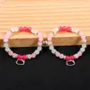 Pulsera de Dibujos Animados Japoneses Anime Linda Sanrio Hello Kitty Pulsera de Cuentas Hello Kitty Joyería Magnética para Pareja