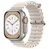 Adequado para Apple Watch 8ª Geração Ultra Watch 49mm Pulseira de Silicone Oceano para Apple Watch Substituição Modelo Apple