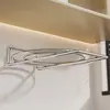 Estante de Baño Estante de Almacenamiento para Lavabo Debajo del Gabinete del Baño Acero Inoxidable sin Taladro Gancho para Lavabo Artefacto para Colgar en el Lavabo