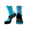 Calcetines de baloncesto para adulto de Amazon transfronterizos, calcetines gruesos transpirables antideslizantes, calcetines deportivos de tubo, calcetines para correr, fabricantes al por mayor