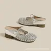 Zapatos Mary Jane Tejidos de Malla para Mujer, Nuevo Modelo Verano 2026, Aumentadores de Altura, Transpirables, Tira Única, Tacón Grueso, Mules de Punta Cerrada