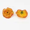 Nueva Flor Artificial de Seda de Capullo de Rosa Pequeña de 4 cm Flor Hecha a Mano Material Accesorio para el Cabello Flor para Arreglo de Pared de Fondo de Boda