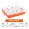 Conjunto Criativo de Louça de Melamina com Nove Compartimentos para Hot Pot Comercial e Pratos de Acompanhamento para Churrasco, Pratos de Lanche e Bandeja Dividida