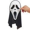 Máscara de Scream Máscara del Asesino Ghostface Halloween Adulto Clásico de Terror Scream Máscara de Lengua Sangrante
