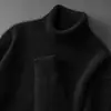 Nuevo Suéter de Cuello Alto Grueso de Cachemira Pura para Hombre Otoño e Invierno 2026 Suéter de Cachemira de Manga Larga Casual de Negocios