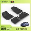 Adecuado para Hyundai I10 I20 Ix25 Musaix35 Feesta Alfombrillas de Coche TPE Ecológicas y Sin Olor