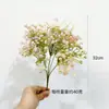 Con flores de plástico de gipsófila yang fabricantes de flores de simulación transfronterizos decoración del hogar pared de flores de boda pared de plantas flores artificiales
