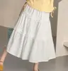 Conjunto de Camiseta de Algodão de Manga Curta de Verão para Meninas 2026 Novo Estilo Cardigã de Gola Redonda para Crianças Conjunto de Duas Peças Fino Elástico para Crianças Maiores