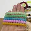 Color ágata imitación cuentas doradas pulsera valiente pulsera de cuentas de Buda puesto de joyería joyería tienda de oro regalos de atracción