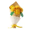 Tela No Tejida de Mano para Ramo de Flores Kit de Materiales DIY Regalo del Día de la Madre Ramo de Girasol y Rosa Actividad de Jardín de Infancia