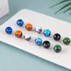 Cuentas de Cristal Cola de Fénix Pintadas a Mano para Joyería DIY Cuentas de Cristal de Colores Cuentas Sueltas Disponibles para Mayorista Cuentas de Cristal Antiguas