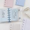 Universal Estilo Linha Horizontal Original M5 Check-in Diário Páginas Internas todo Refil Caderno Papel para Escrita Impressão Frente e Verso