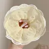 Donut Trenza Lazo para el Pelo Intestino Grueso Mujer 2026 Nuevo Estilo de Lujo Ligero Lazo para el Pelo Cuerda para Atar el Pelo Niños Flor para el Pelo Banda de Goma