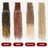 Amazon Aliexpress Lo Más Vendido Peluca Sintética de Dreadlock con Extremos Doblemente Rizados Cabello de Crochet Dreadlock Trenza Deeptwist