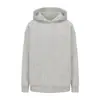 Sudadera de Forro Polar Nueva de Otoño e Invierno 2025 de Corte Holgado para Hombre, Oversize Gruesa Pesada de 350g con Capucha y Logo Impreso