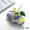 15 Pequenos Cravos Lilás Hortênsia Auditório de Casamento Casa Decoração de Mesa Fotografia Adereços Florais