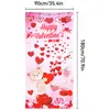 Cortina de Puerta de Fondo para Colgar Tela para el Día de San Valentín 2026 Transfronterizo Nuevo Banner de Puerta para Festividades y Citas Cubierta Decorativa para Puerta Más Vendida en Amazon