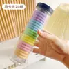 Estilo Coreano Elástico Alto para Cabelo Elástico Preto Corda de Cabelo Anel de Toalha Acessórios de Cabelo Rabo de Cavalo Faixa de Cabelo Sem Costura Acessórios de Cabelo Feminino