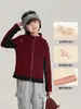 Chaqueta Infantil Pudding Haru 2025 Invierno Nuevo Estilo Cálida con Forro Polar y Fibra Generadora de Calor Suave y Cómoda