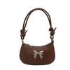 Linda moda de comércio exterior 2024 nova moda elegante ombro crossbody estilo ocidental retrô fresco borboleta texturizado crossbody bolsa