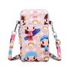 Bolsa para Celular Feminina Bolsa Transversal 2023 Nova Bolsa Coreana de Lona Casual Ombro Pequena Quadrada Bolsa de Pescoço Bolsa de Pulso